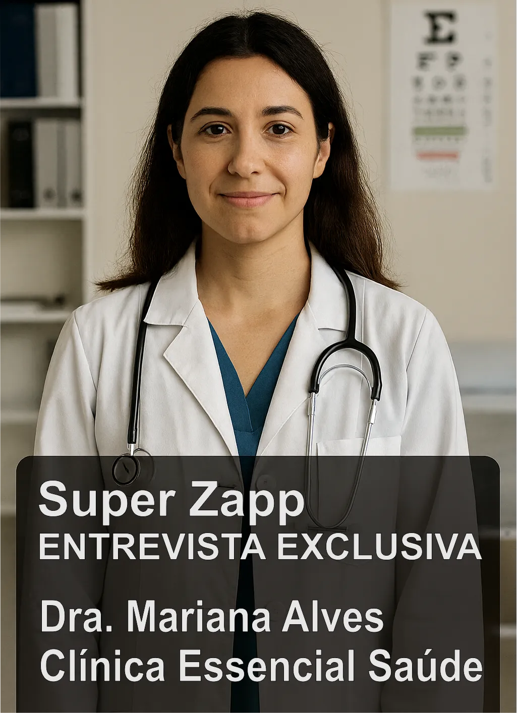 Dra. Camila Torres, fundadora da Clínica Essencial Saúde, usando Super Zapp e ReserveAgenda para automatizar atendimentos e agendamentos via WhatsApp